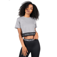 Gorilla Wear Colby Cropped T-Shirt, grey