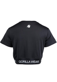 Gorilla Wear Colby Cropped T-Shirt, black