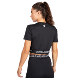 Gorilla Wear Colby Cropped T-Shirt, black