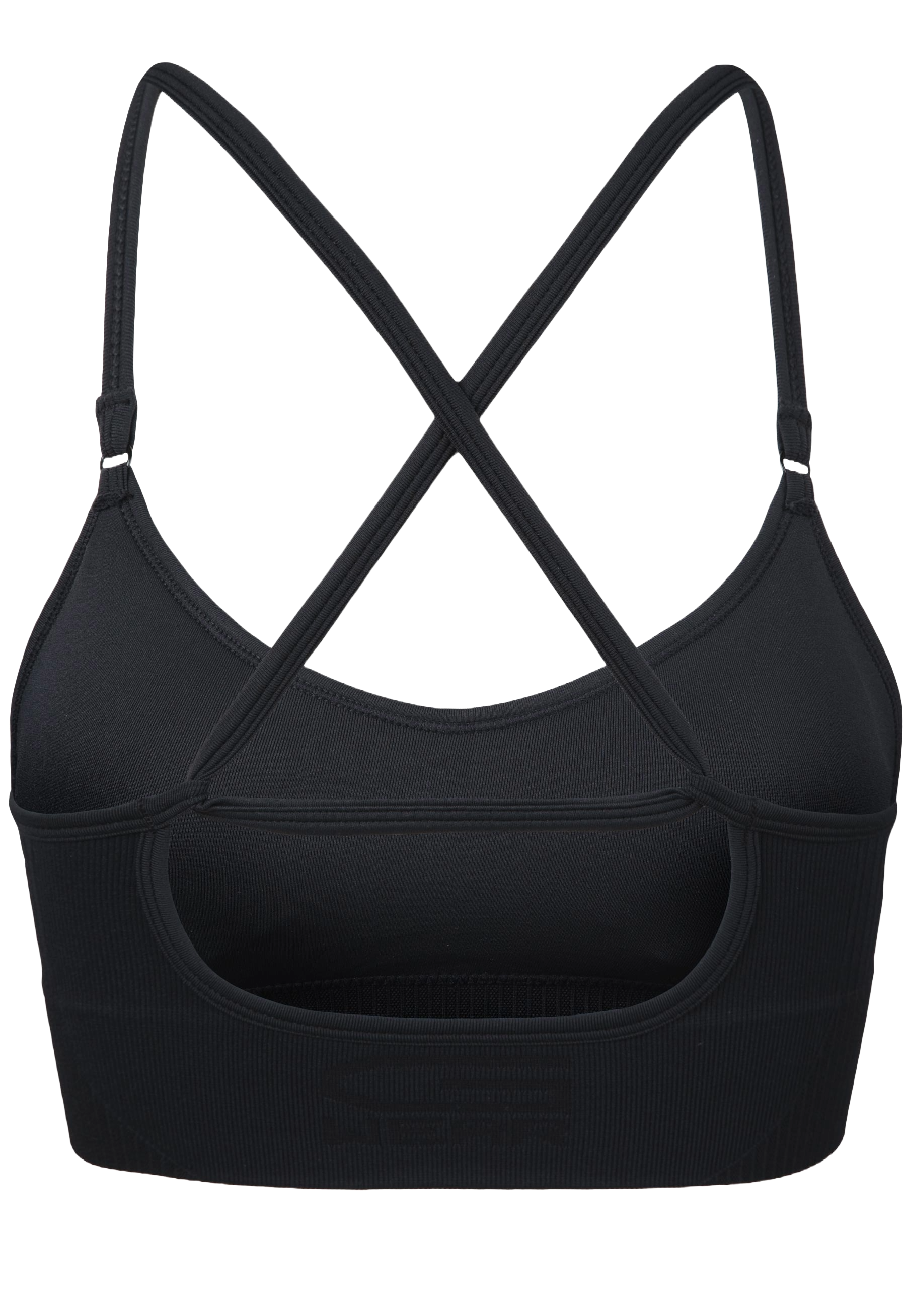 Gorilla Wear Olivia Seamless Sports Bra, black