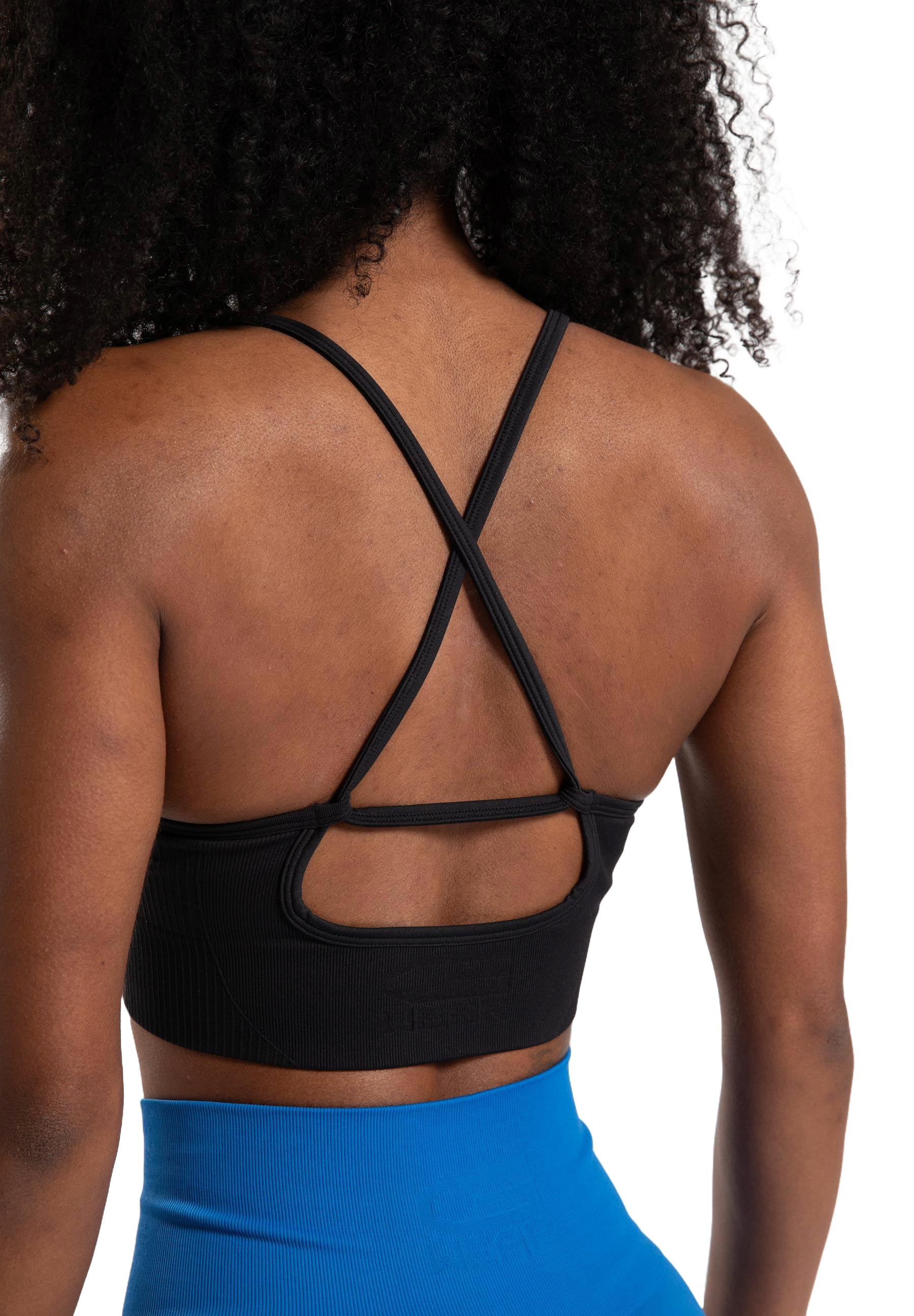 Gorilla Wear Olivia Seamless Sports Bra, black