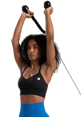 Gorilla Wear Olivia Seamless Sports Bra, black