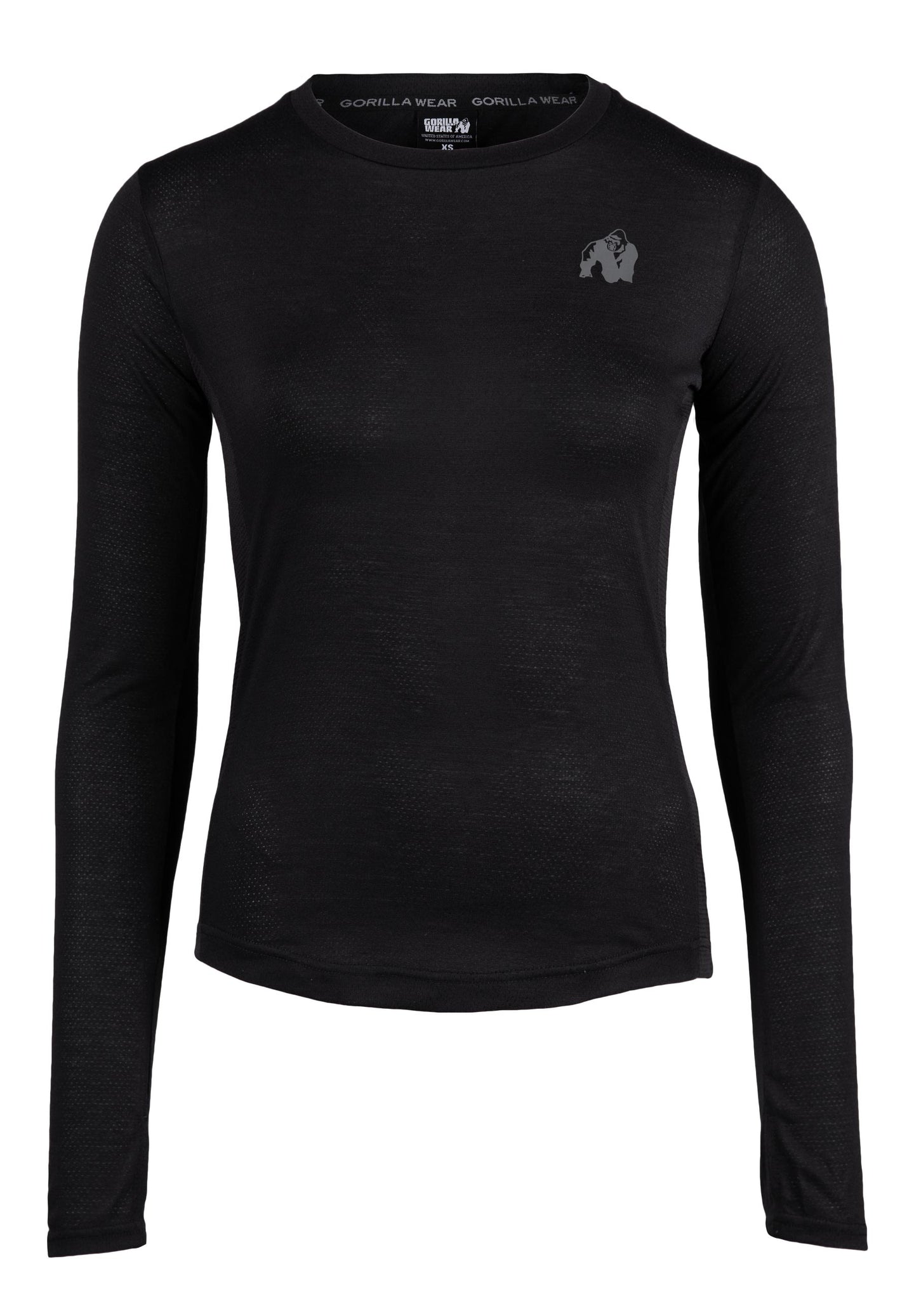 Gorilla Wear Raleigh Long Sleeve, black