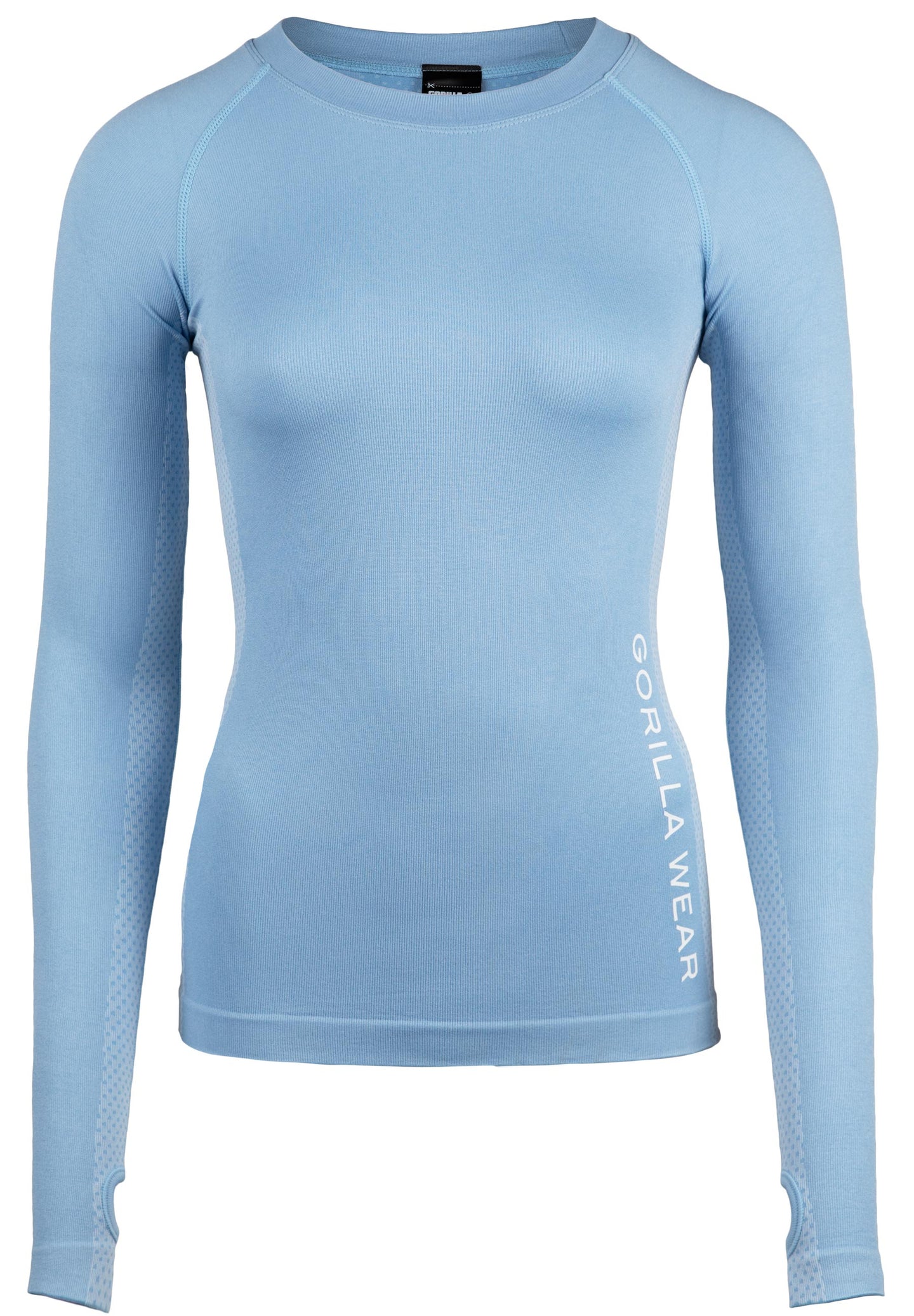 Gorilla Wear Selah Seamless Long Sleeve, light blue