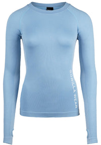 Gorilla Wear Selah Seamless Long Sleeve, light blue