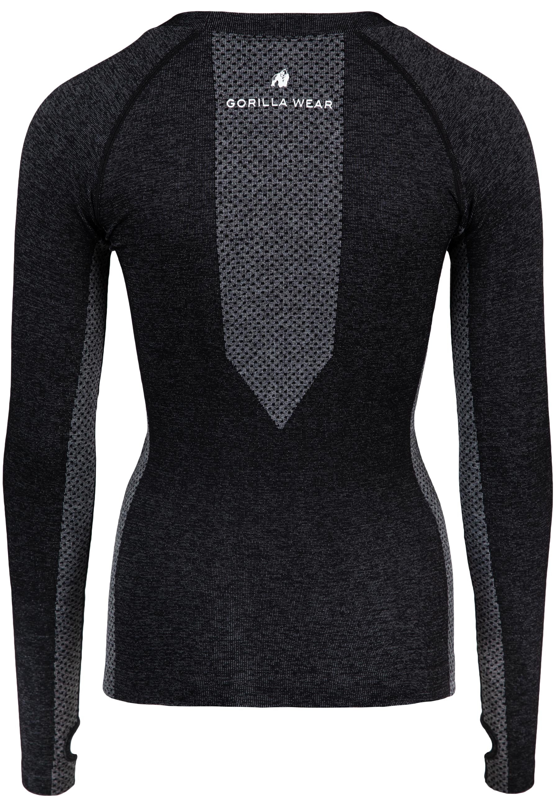 Gorilla Wear Selah Seamless Long Sleeve, black