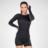 Gorilla Wear Selah Seamless Long Sleeve, black