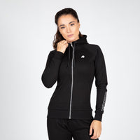 Gorilla Wear Marion Zipped Hoodie, black