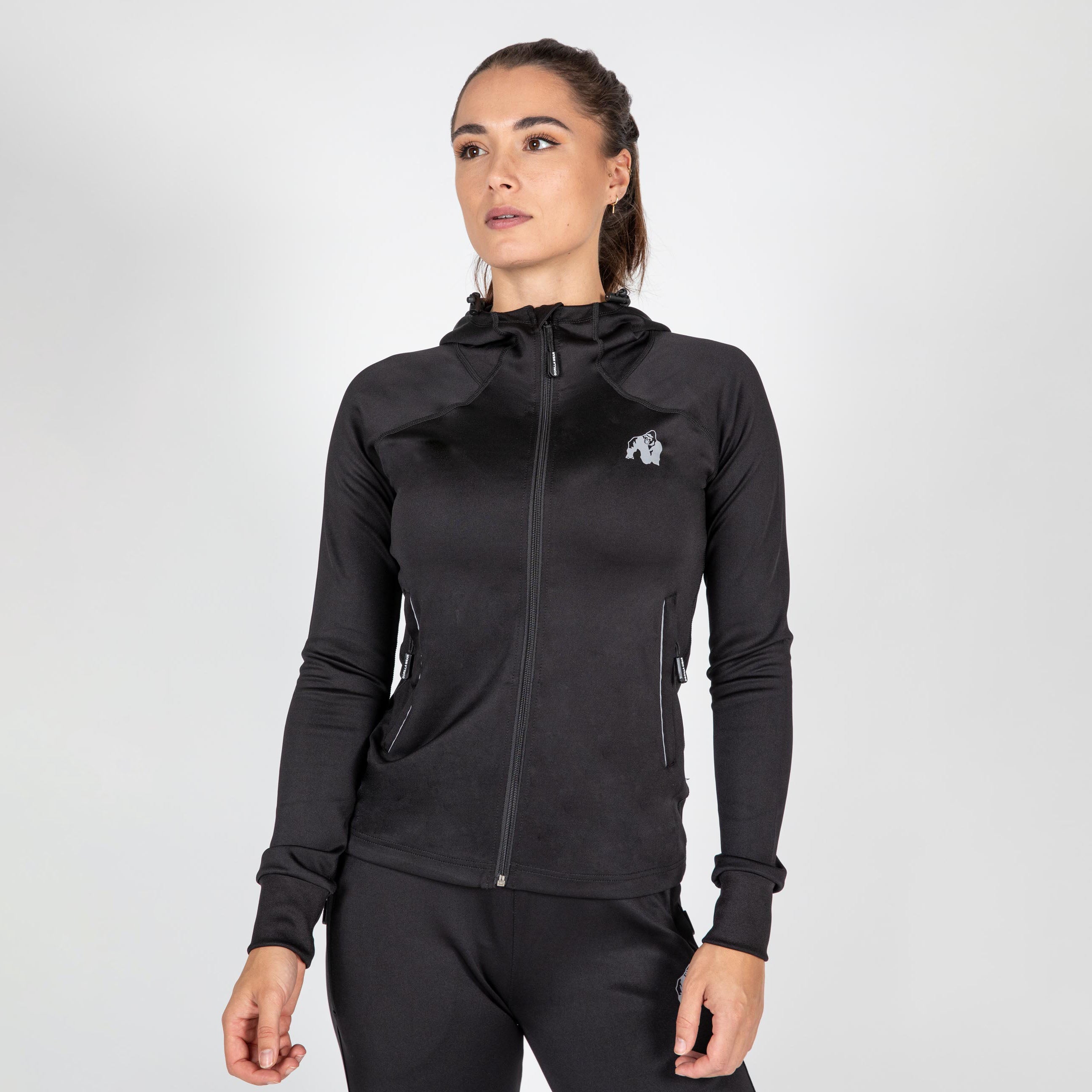 Gorilla Wear Halsey Track Jacket, black