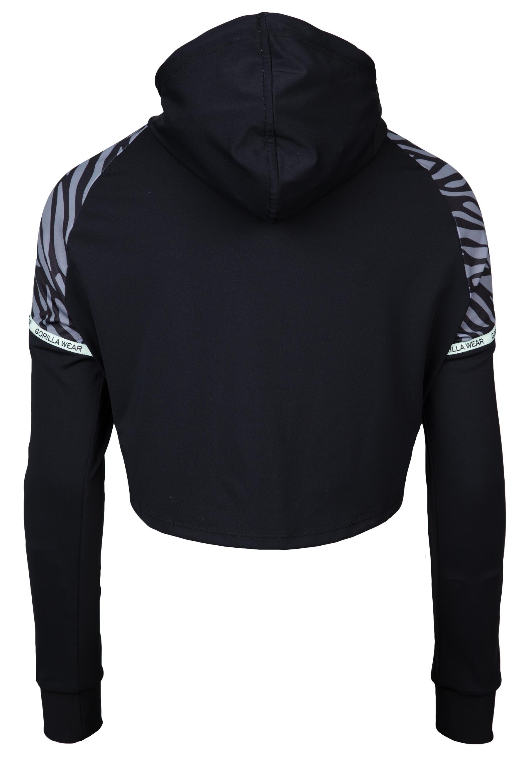 Gorilla Wear Zion Cropped Hoodie, black