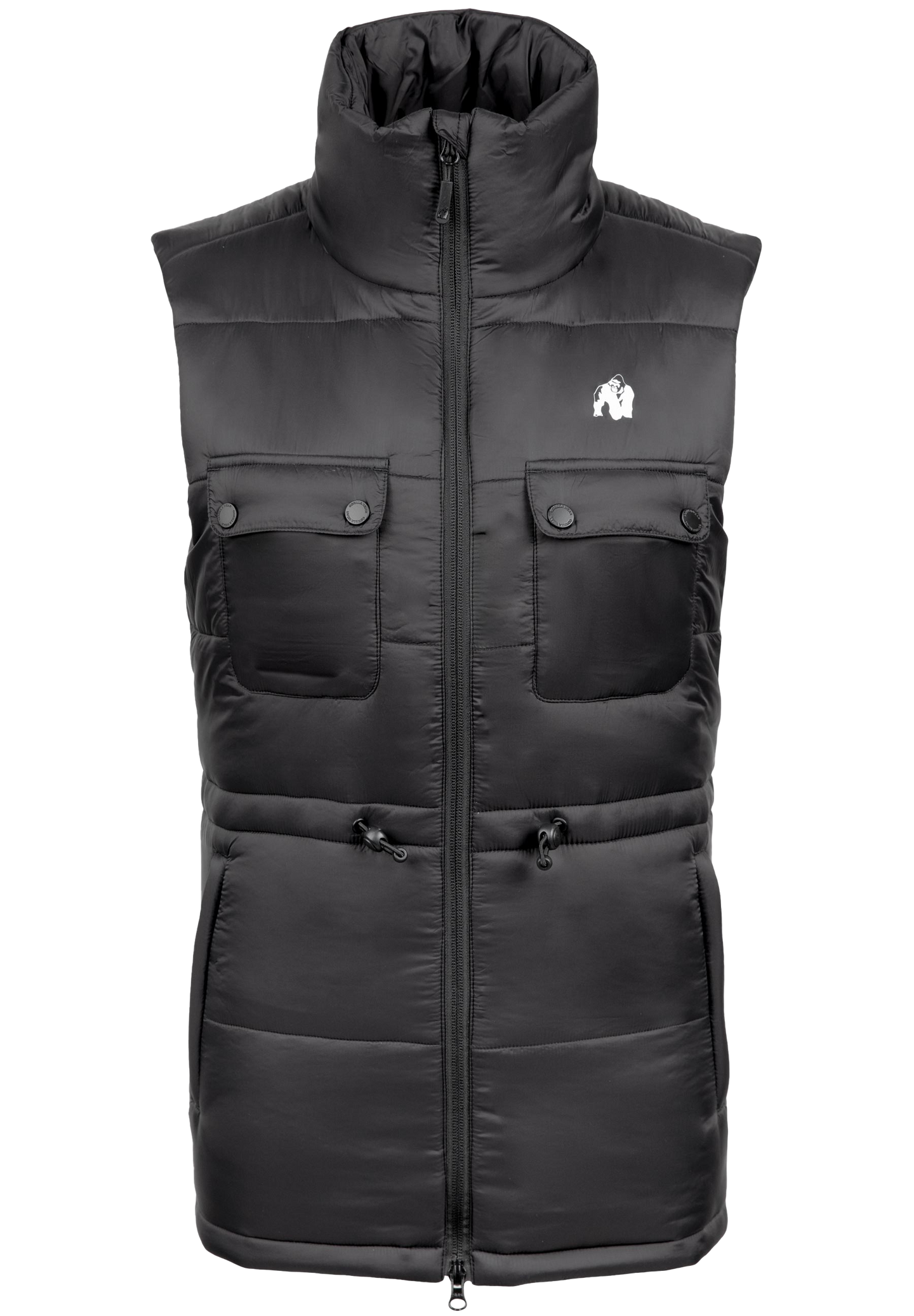 Gorilla Wear Lucia Puffer Vest, black