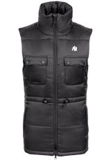 Gorilla Wear Lucia Puffer Vest, black