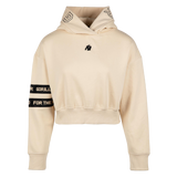 Gorilla Wear Tracey Cropped Hoodie, beige