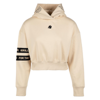 Gorilla Wear Tracey Cropped Hoodie, beige