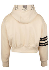Gorilla Wear Tracey Cropped Hoodie, beige