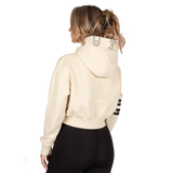 Gorilla Wear Tracey Cropped Hoodie, beige
