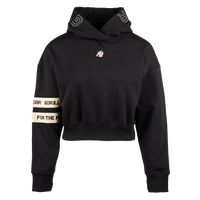 Gorilla Wear Tracey Cropped Hoodie, black