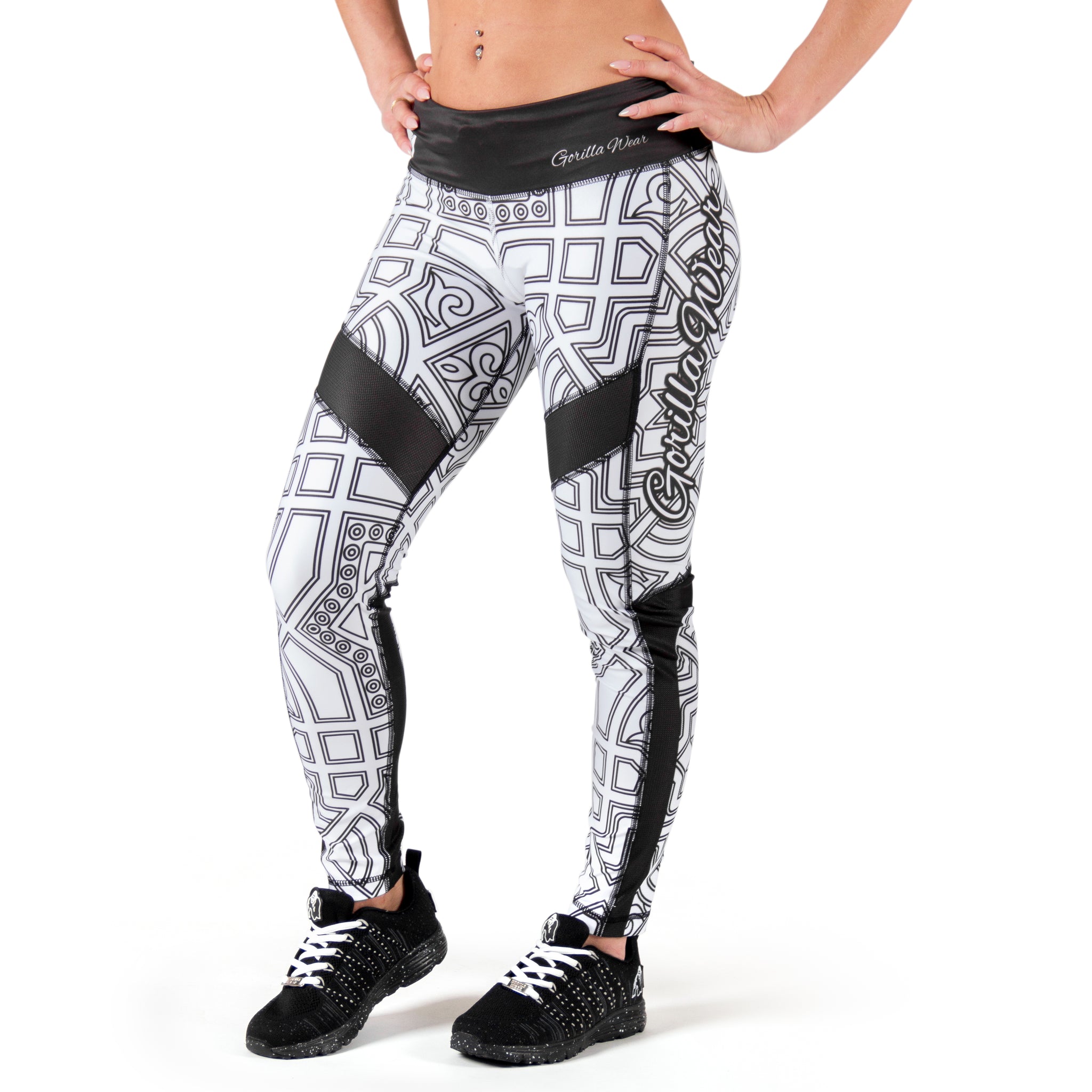 Gorilla Wear Pueblo Tights, black/white