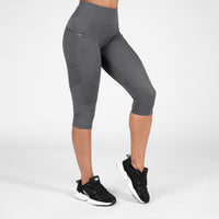 Gorilla Wear Monroe Cropped Leggings, grey