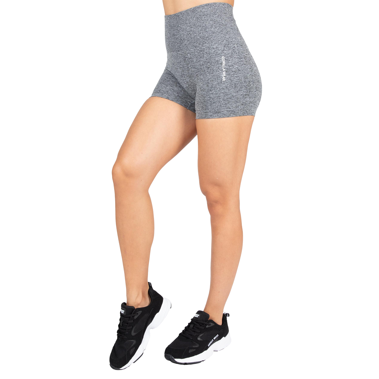 Gorilla Wear Quincy Seamless Shorts, grey melange