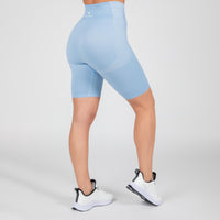 Gorilla Wear Selah Seamless Cycling Shorts, light blue