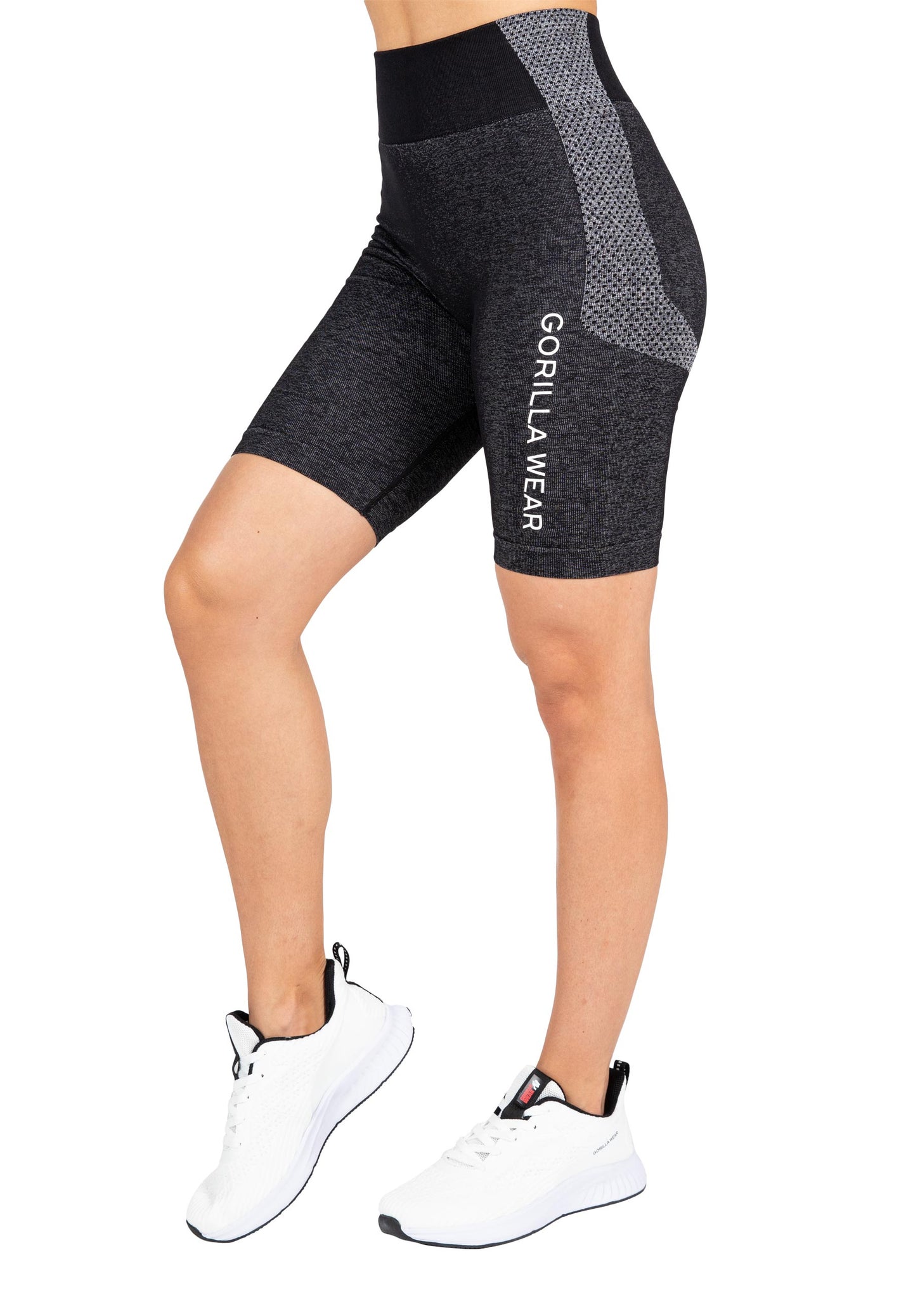Gorilla Wear Selah Seamless Cycling Shorts, black