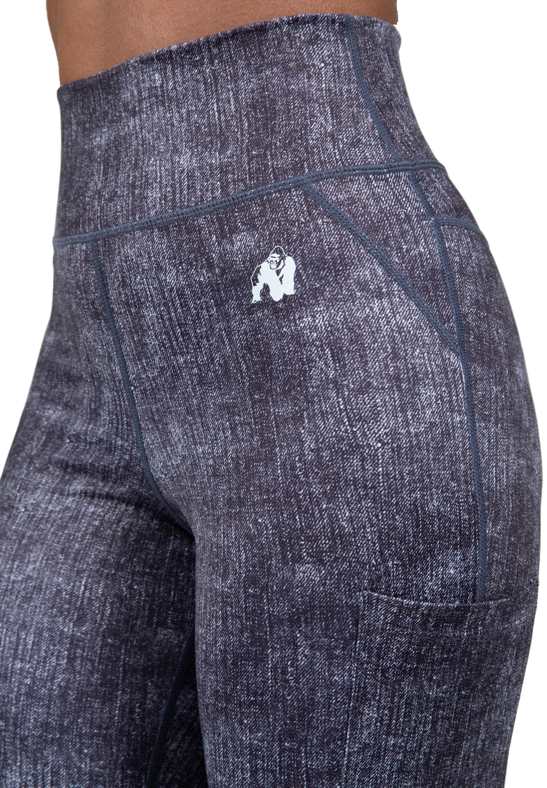 Gorilla Wear Camilla Leggings, blue denim