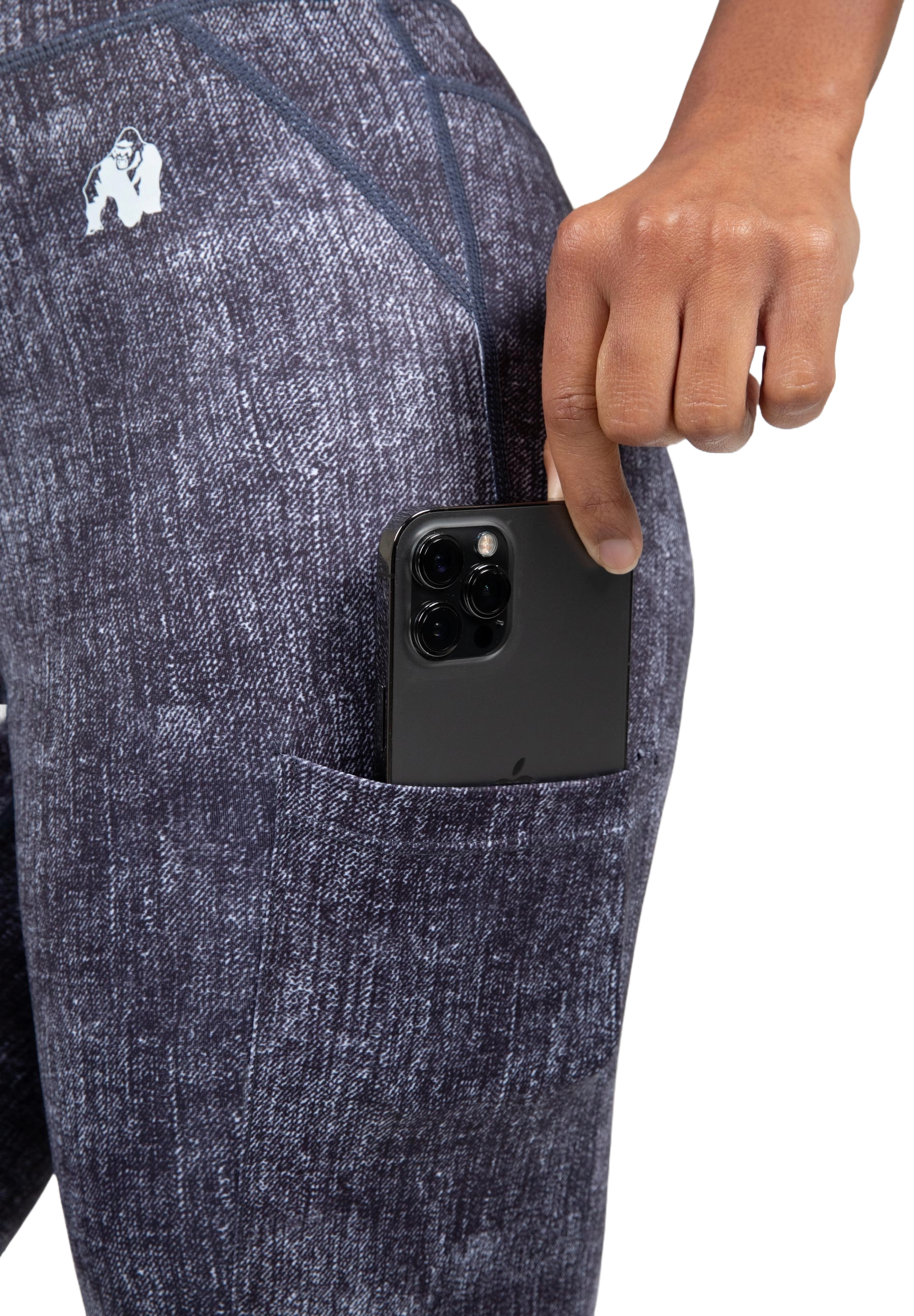 Gorilla Wear Camilla Leggings, blue denim