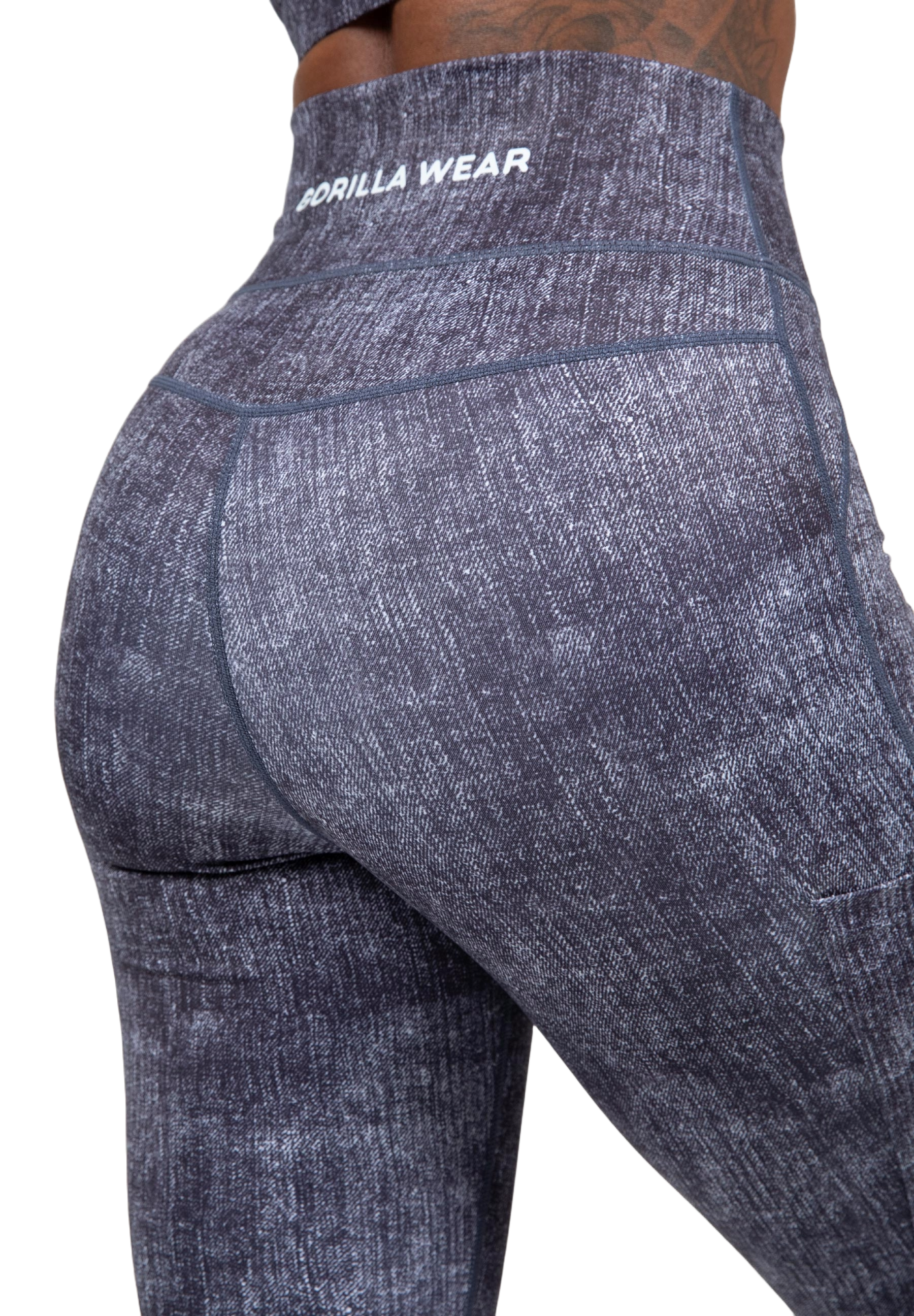 Gorilla Wear Camilla Leggings, blue denim