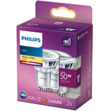 Philips 2-pack LED GU10 Spot 50W 355lm