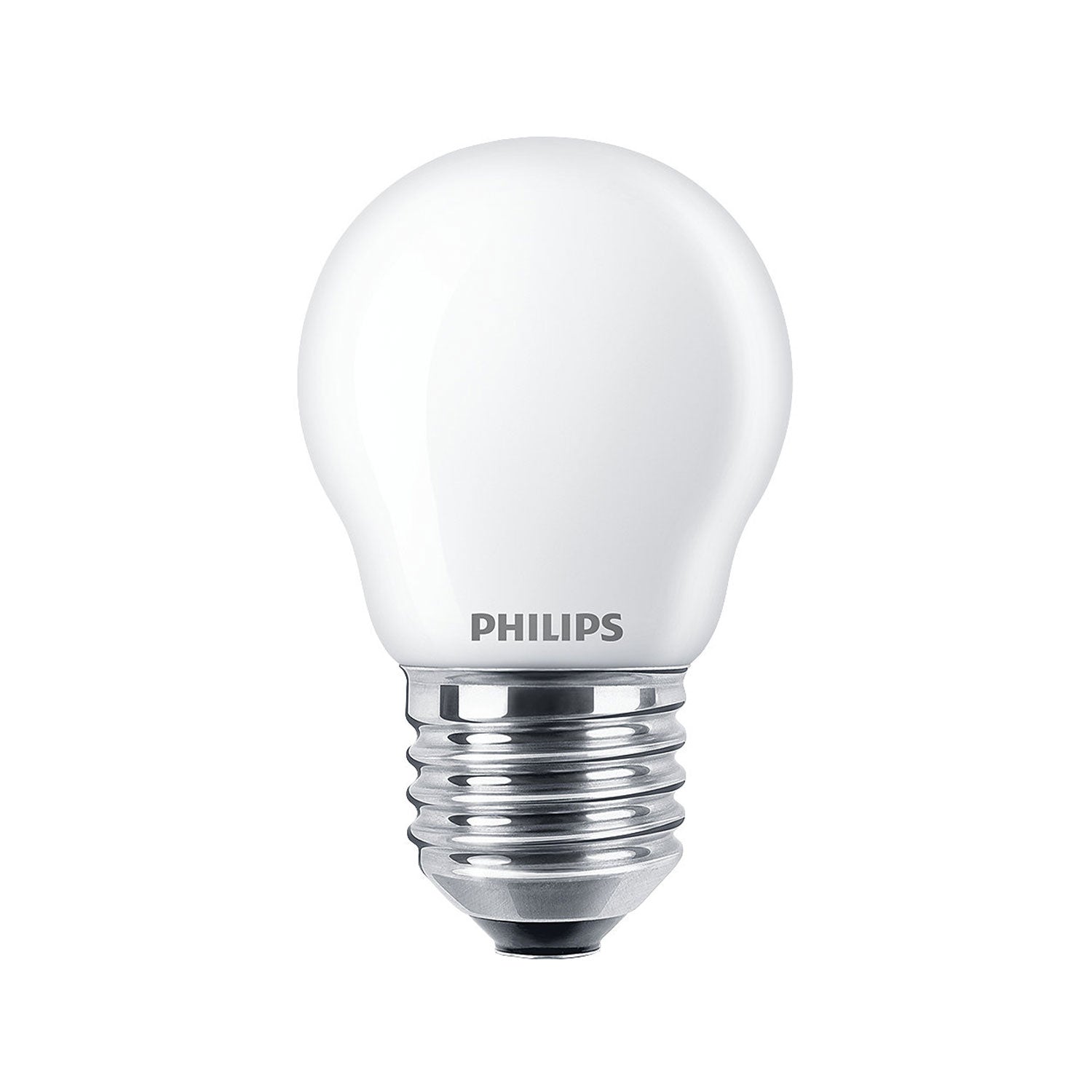 Philips 2-pack LED E27 P45 Klot 40W Frost 470lm