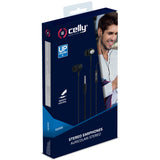 Celly Hörlurar In-Ear Kabel 3,5 mm UP500 Svart