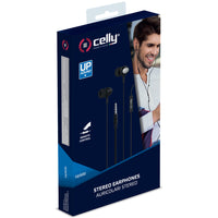 Celly Hörlurar In-Ear Kabel 3,5 mm UP500 Svart