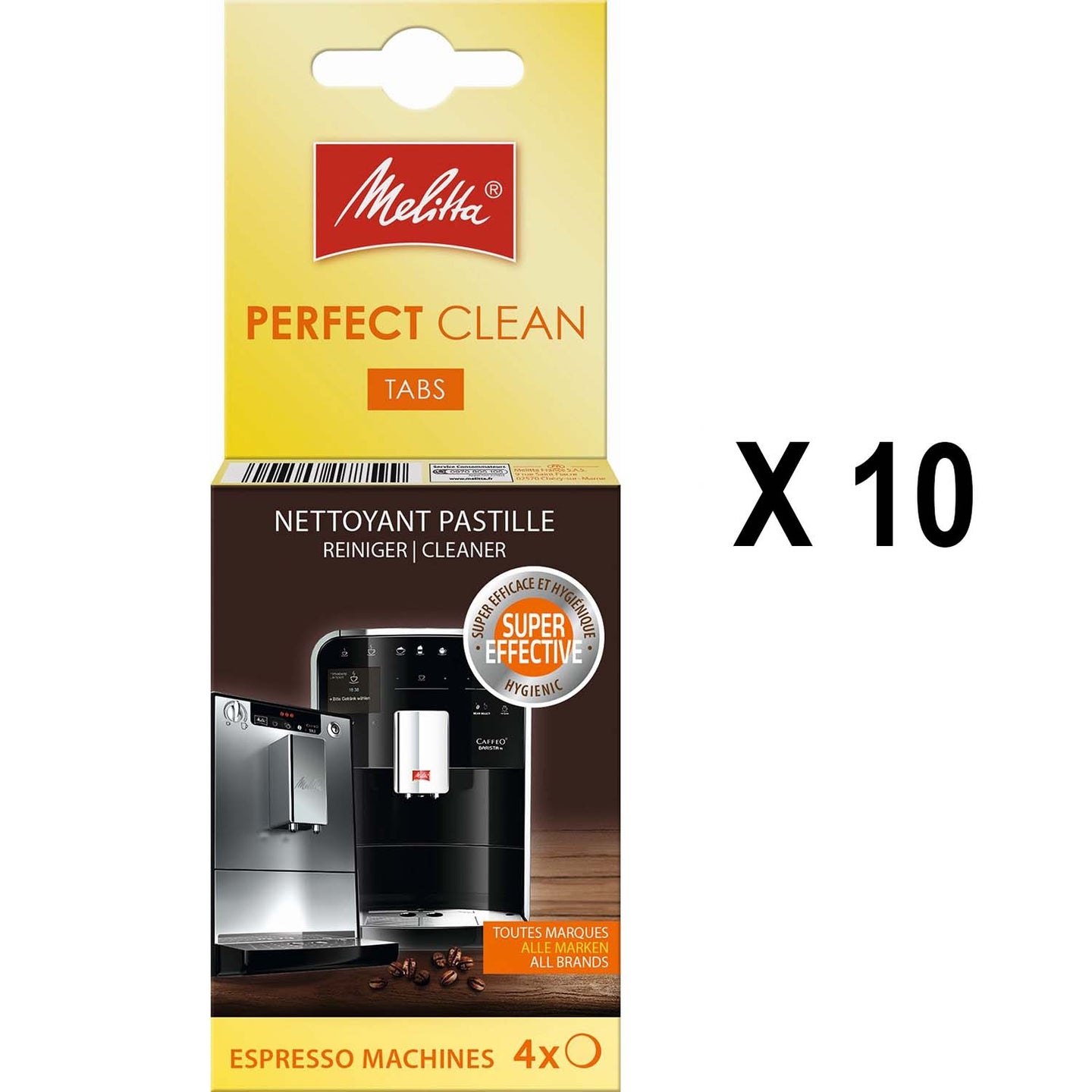 Melitta Rengörings tablett Espressomaskin (10st DFP)