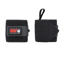 Gorilla Wear Wrist Wraps Basic, black/red