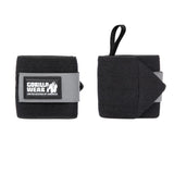 Gorilla Wear Wrist Wraps Basic, black/grey
