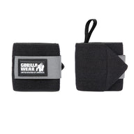 Gorilla Wear Wrist Wraps Basic, black/grey