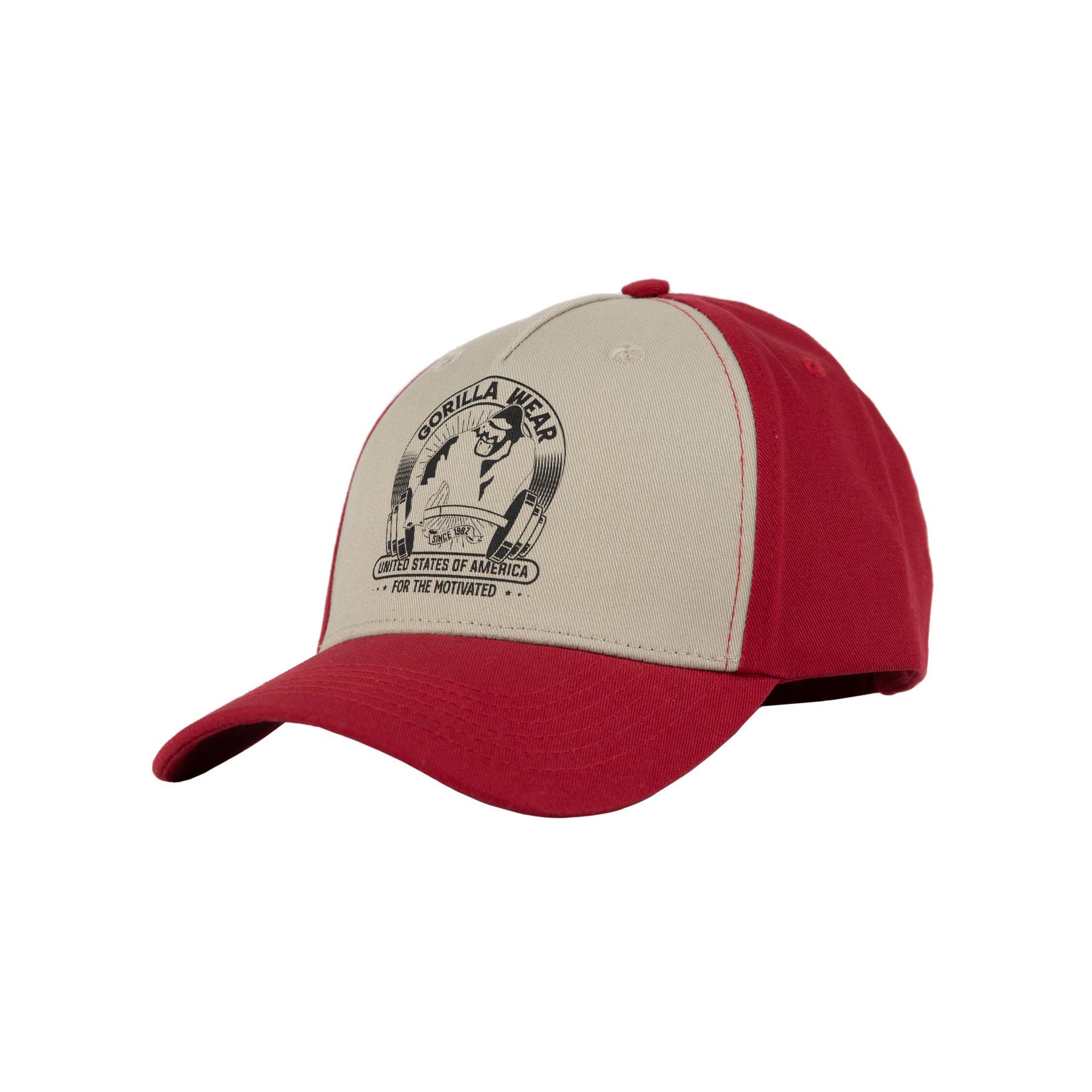 Gorilla Wear Buckley Cap, red/beige