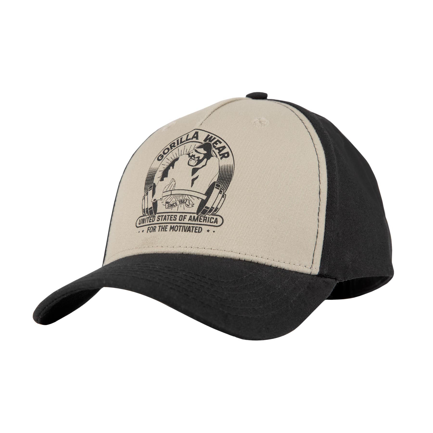 Gorilla Wear Buckley Cap, black/beige