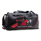 Gorilla Wear Jerome Gym Bag, black/red