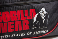 Gorilla Wear Jerome Gym Bag, black/red