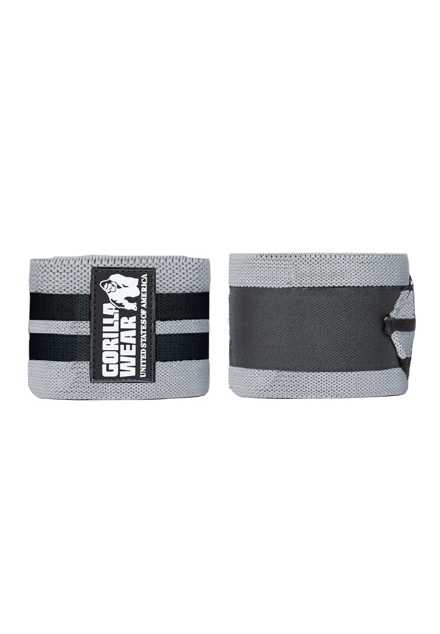 Gorilla Wear GW Knee Wraps 2 m, grey/black