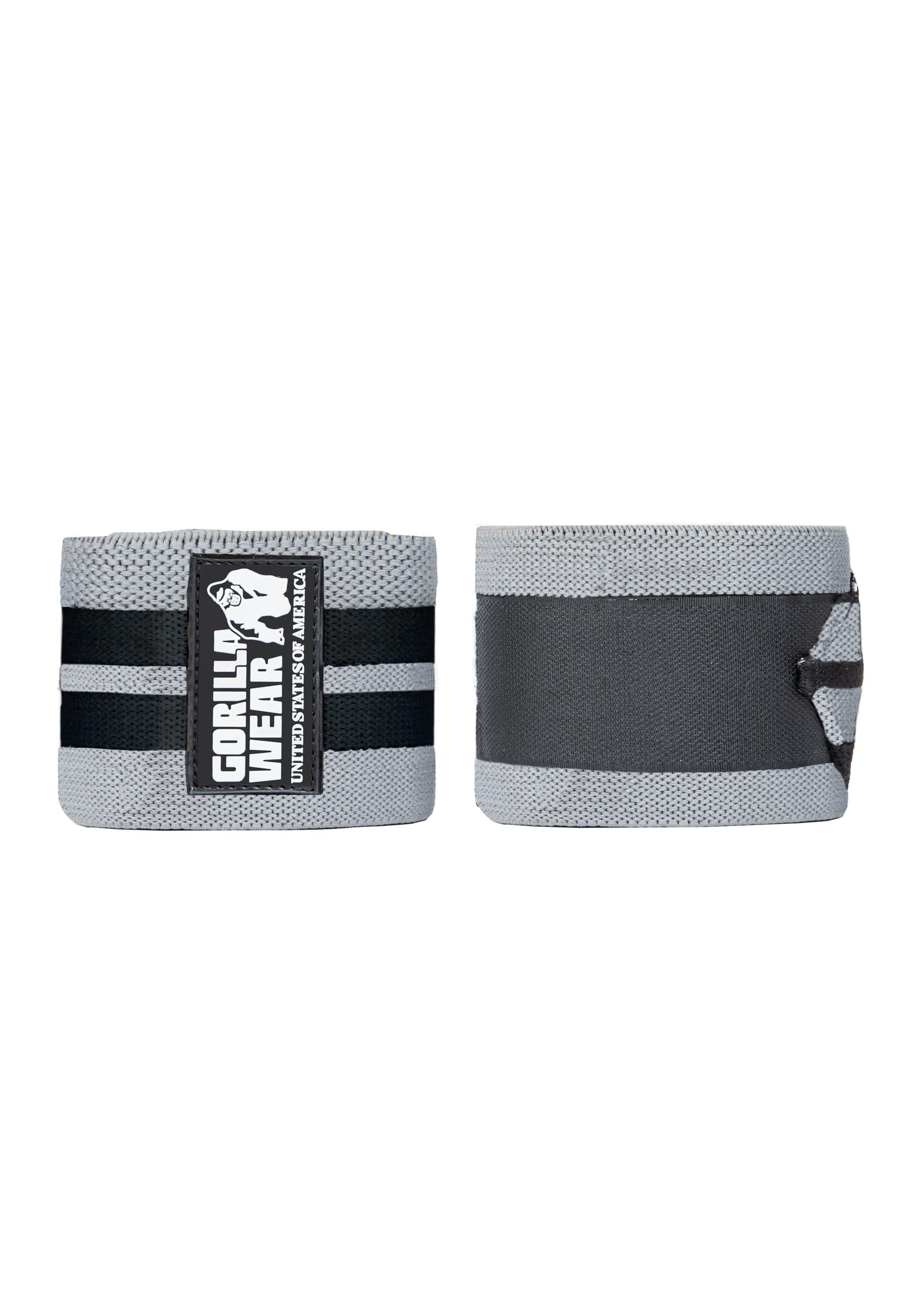 Gorilla Wear GW Knee Wraps 2 m, grey/black