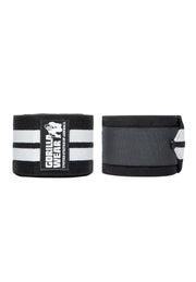 Gorilla Wear GW Knee Wraps 2 m, black/white