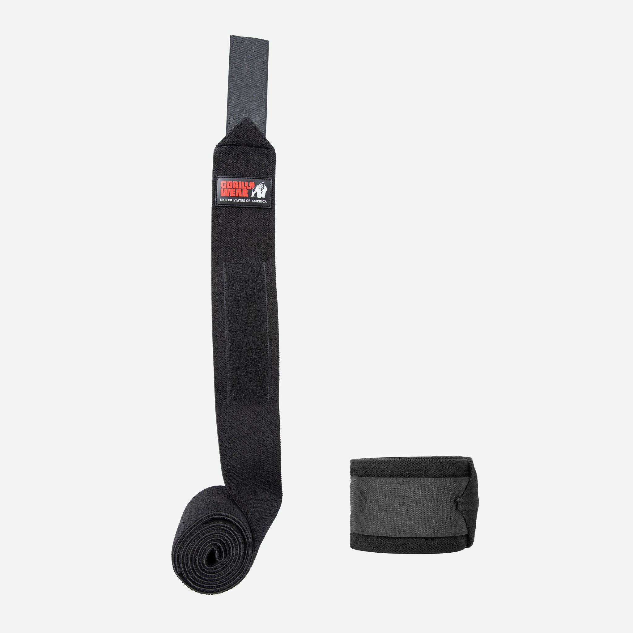 Gorilla Wear GW Knee Wraps 2,5 m, black