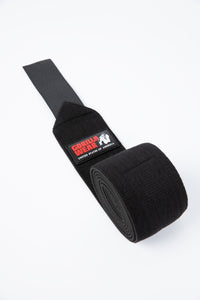 Gorilla Wear GW Knee Wraps 2 m, black