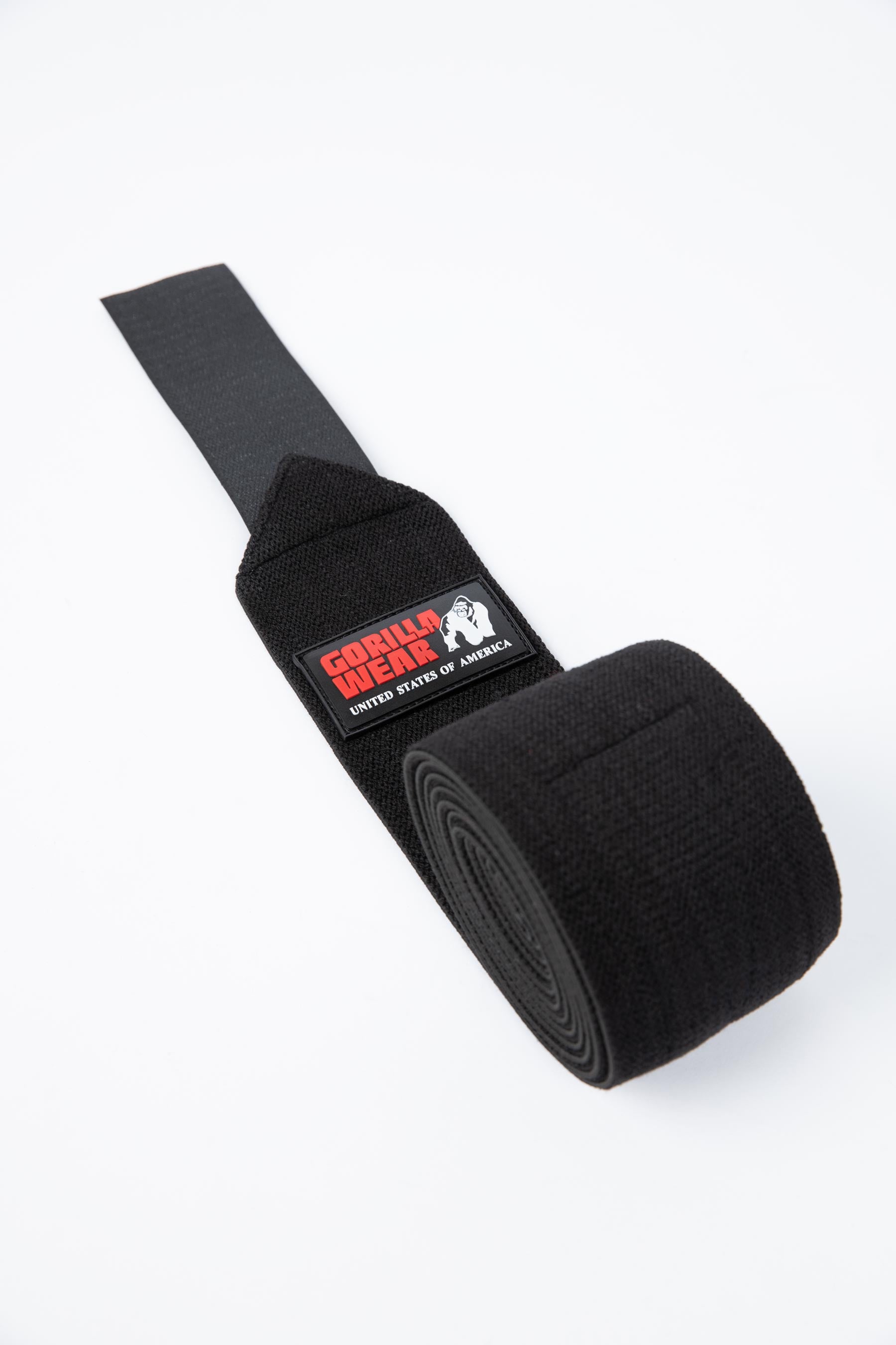 Gorilla Wear GW Knee Wraps 2 m, black