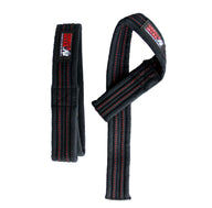 Gorilla Wear Hardcore Lifting Straps, black/red