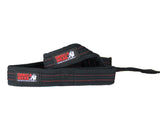Gorilla Wear Hardcore Lifting Straps, black/red