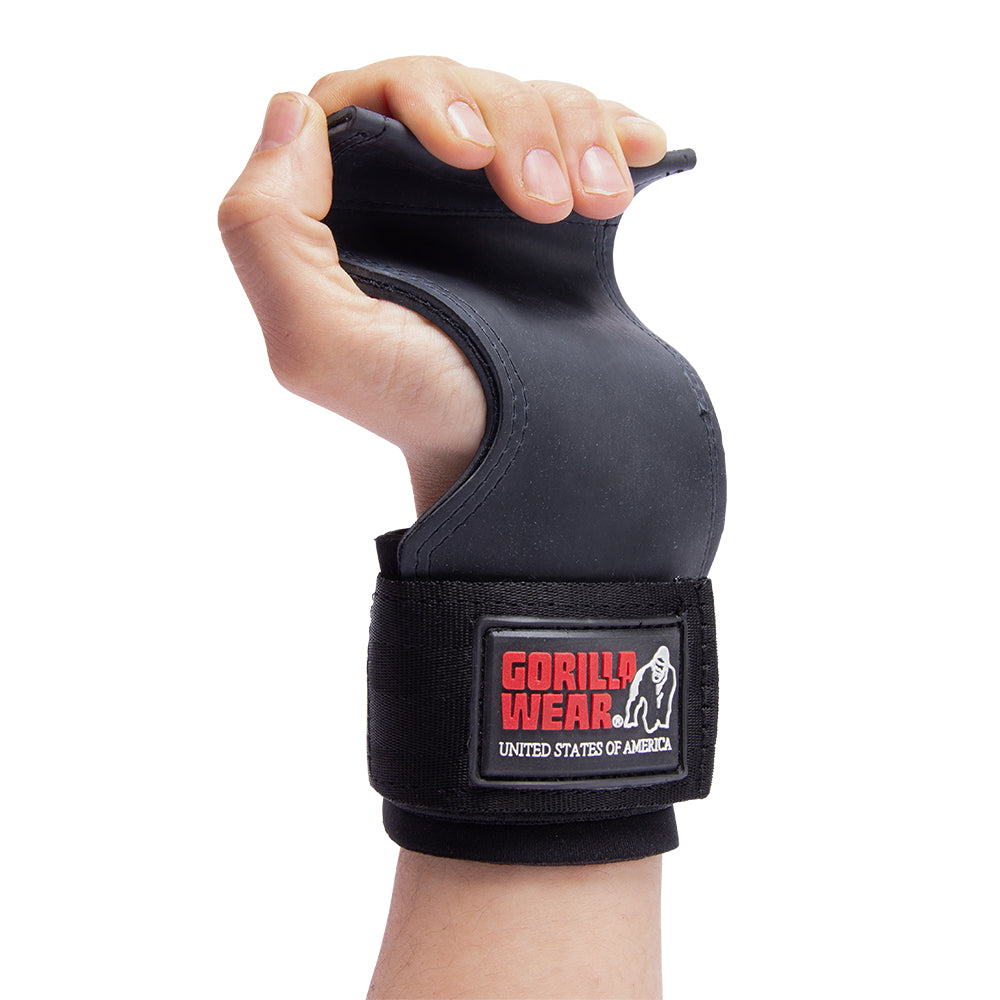Gorilla Wear Lifting Grips, black